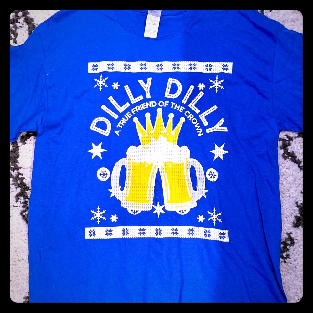 King of beers “dilly dilly” tee shirt